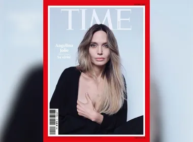 Imagem ilustrativa da imagem Angelina Jolie mostra cicatrizes de mastectomia para alertar sobre câncer de mama