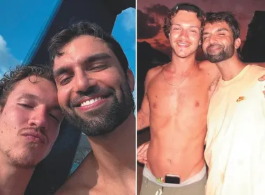 Imagem ilustrativa da imagem Cantor Silva e o namorado passam férias em Fernando de Noronha