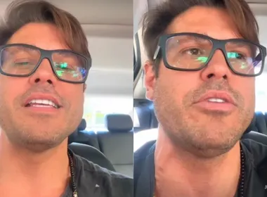 Imagem ilustrativa da imagem Dado Dolabella se envolve em acidente de carro e troca acusações com motorista