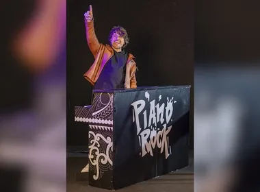 Imagem ilustrativa da imagem Espetáculo com hits do rock ao piano