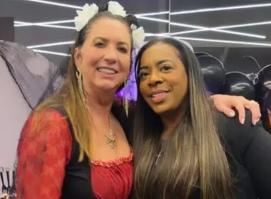 Imagem ilustrativa da imagem Mãe de Virginia Fonseca sai com mãe de Vini Jr. em Madri