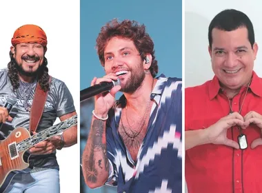 Imagem ilustrativa da imagem Noite de astros do axé com Bell Marques, Jammil e André Lellis em Guarapari