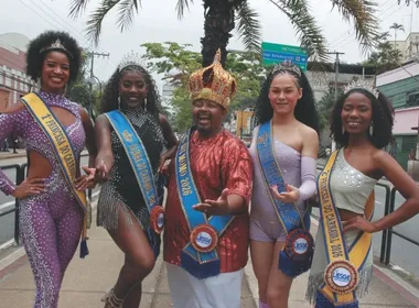 Imagem ilustrativa da imagem Nova Família Real pronta para o Carnaval de Vitória. Conheça os integrantes