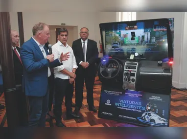 Imagem ilustrativa da imagem 300 câmeras em viaturas vão identificar criminosos no ES