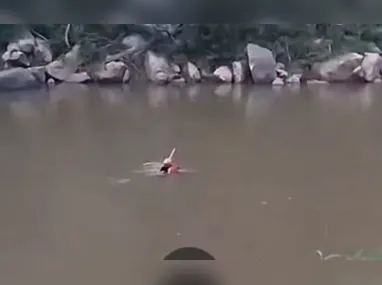 Jeremias Machado Ribeiro, de 41 anos, morreu afogado junto com o filho mais novo