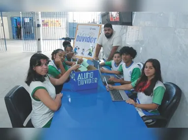 Imagem ilustrativa da imagem Alunos “ouvidores” recebem sugestões para o dia a dia
