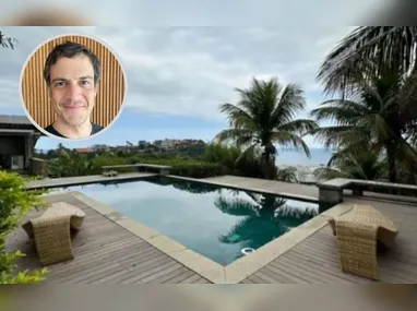 Renato celebrou a data com a mulher, Lilia Aragão, e a filha, a atriz Lívian Aragão