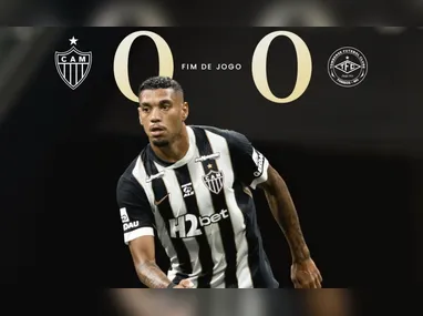 Jogadores do Atlético/MG treinam para o clássico com o América/MG