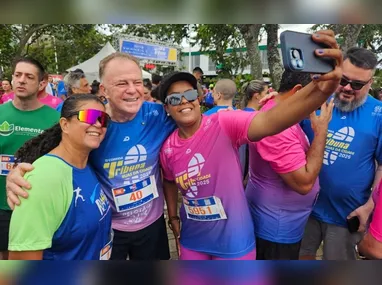 Luciara Lima foi a grande vencedora nos 5 km geral feminino marcando o tempo de 20 minutos e 23 segundos