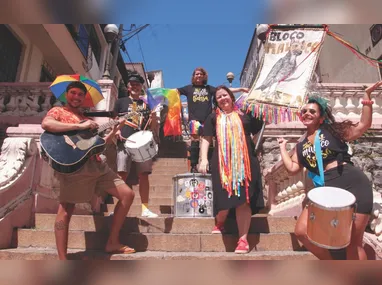 Ana Lucia Pentz, rainha de bateria da Pega no Samba, estará no evento