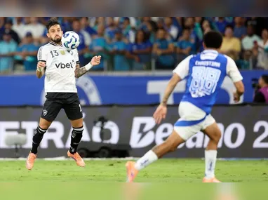 Imagem ilustrativa da imagem Botafogo empata no fim contra o Cruzeiro e dá o vice-campeonato ao Palmeiras