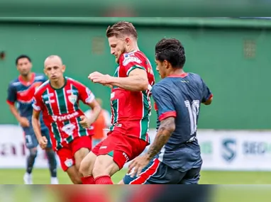 Atletas do time de futsal do Saldanha da Gama