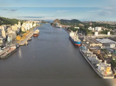 Imagem ilustrativa da imagem Com investimento de mais de R$ 100 milhões, Porto de Vitória receberá trens em 2026