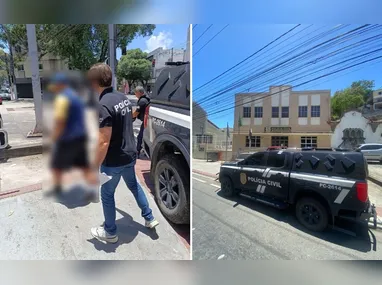 A Polícia Militar foi acionada por populares e localizou o suspeito com o filho de 11 meses nos braços. Ele foi levado à Delegacia e a criança devolvida à mãe