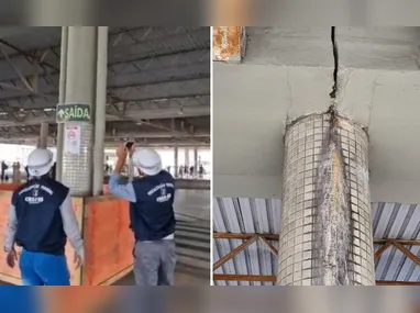 Imagem ilustrativa da imagem Crea encontra irregularidades durante vistoria no Terminal de Jardim América