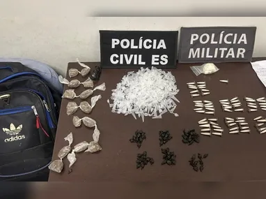 Imagem ilustrativa da imagem Duas mulheres são presas por tráfico de drogas no Norte do ES