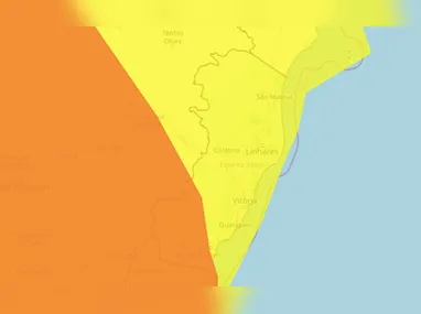 Chuva forte atingiu a cidade de Domingos Martins, região serrana do Estado