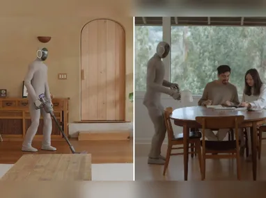 Imagem ilustrativa da imagem Empresa americana começa pré-venda de robô humanoide que faz faxina por US$ 20 mil