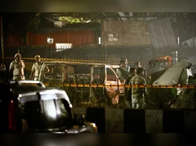 Vista da destruição causada ao longo da ofensiva aérea e terrestre israelense no bairro de Sheikh Radwan, na Cidade de Gaza, nesta segunda-feira, 10 de novembro de 2025.