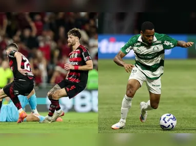 Imagem ilustrativa da imagem Flamengo e Palmeiras oscilam antes da Libertadores e deixam Brasileirão em aberto