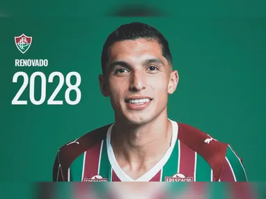 Jogador colombiano assinou vínculo válido até dezembro de 2029