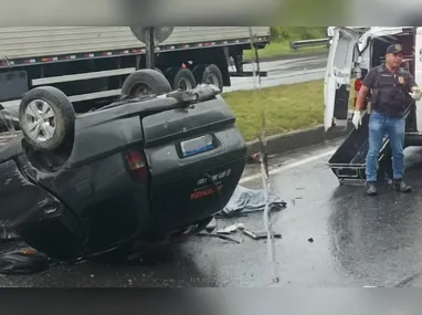Imagem ilustrativa da imagem Homem morre após se envolver em acidente na Rodovia do Contorno
