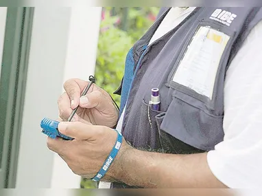 Candidatos durante prova de concurso:  certame terá quase o dobro de candidatos de concurso de 2023