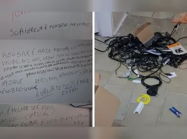 Imagem ilustrativa da imagem Igreja de Vitória é invadida e tem prejuízo estimado em quase R$ 7 mil