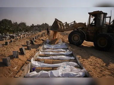 Imagem ilustrativa da imagem Israel devolve restos mortais de 15 palestinos