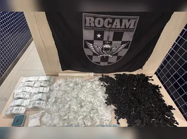 Imagem ilustrativa da imagem Mais de 1,6 mil pedras de crack são apreendidas em Vila Velha