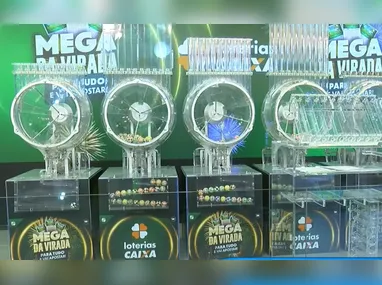 Imagem ilustrativa da imagem Mega da Virada premia 6 apostas; cada uma vai receber R$ 181,8 milhões