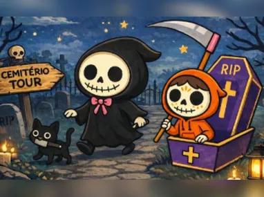 Imagem ilustrativa da imagem Necrotour: você faria um passeio pelos cemitérios do Espírito Santo?