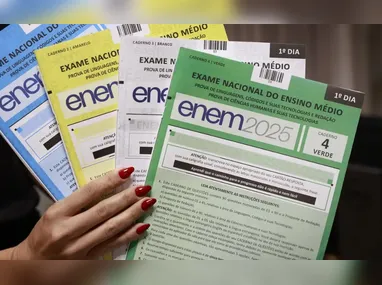 Imagem ilustrativa da imagem Notas do Enem 2025 já estão disponíveis no site
