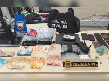 Imagem ilustrativa da imagem Operação no Norte do ES prende seis suspeitos e apreende drogas, munições e drone