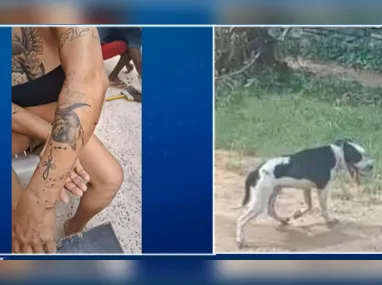 Momento do acidente: galpão de uma oficina mecânica no bairro Jardim Boa Vista foi atingido no telhado. Não houve vítimas