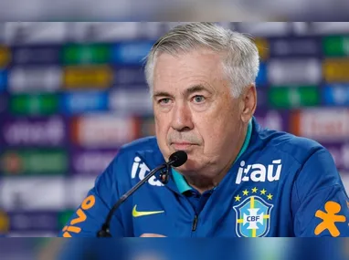 Carlo Ancelotti vai comandar o Brasil na Copa de Mundo de 2026