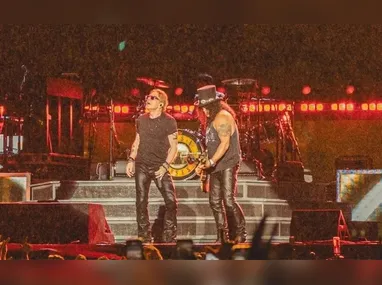 Imagem ilustrativa da imagem Vendas para o show do Guns N' Roses no ES começam neste domingo; veja onde comprar