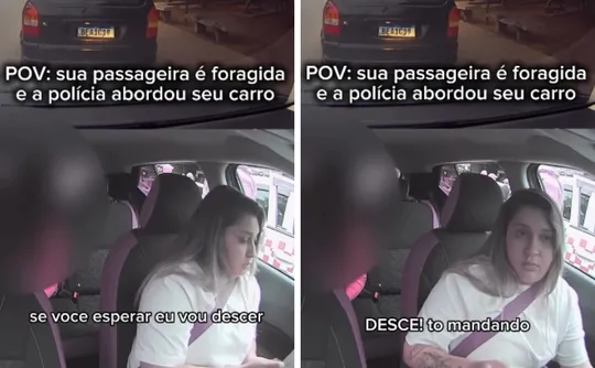 Imagem ilustrativa da imagem Motorista de aplicativo capixaba descobre que passageira era foragida da Justiça