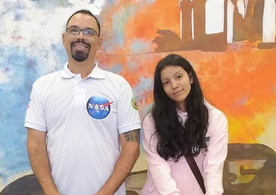 Imagem ilustrativa da imagem Aluna de escola pública de Vitória participa de experimento em missão da Nasa