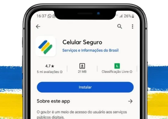 Imagem ilustrativa da imagem Aplicativo Celular Seguro passa a permitir bloqueio de aparelho mesmo sem cadastro
