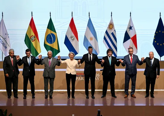 Imagem ilustrativa da imagem Após 26 anos, Mercosul e União Europeia assinam acordo de livre comércio