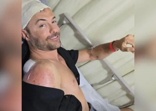 Imagem ilustrativa da imagem Após atropelamento grave em 2023, Kayky Brito se envolve em novo acidente