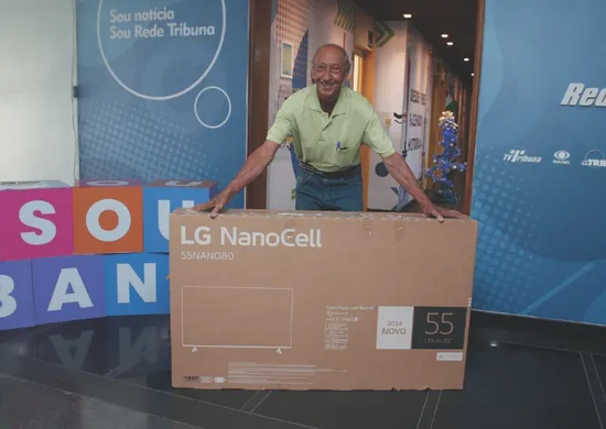 Imagem ilustrativa da imagem Assinante de A Tribuna: “Vou dar a TV novinha de presente para minha filha”