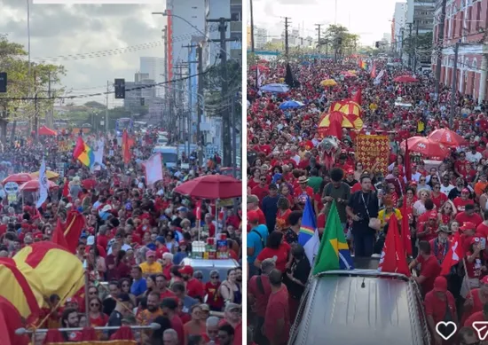 Imagem ilustrativa da imagem Recife: ato contra redução de penas para condenados ocupa Rua da Aurora