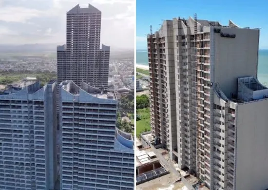 Imagem ilustrativa da imagem Bombeiros testam resgate a 150 metros de altura em Vila Velha