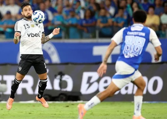 Imagem ilustrativa da imagem Botafogo empata no fim contra o Cruzeiro e dá o vice-campeonato ao Palmeiras