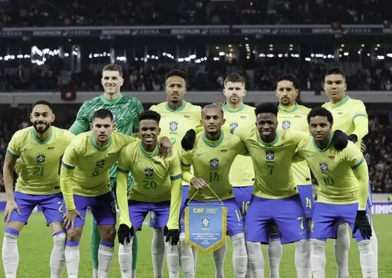 Imagem ilustrativa da imagem Brasil sobe para 5º no ranking da Fifa e será cabeça de chave na Copa