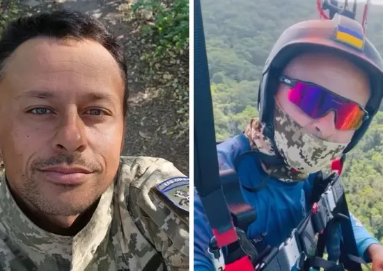 Imagem ilustrativa da imagem Brasileiro que foi para guerra na Ucrânia morre em acidente de parapente