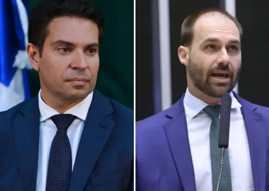 Imagem ilustrativa da imagem Câmara cancela passaportes diplomáticos de Ramagem e Eduardo