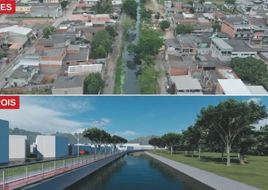 Imagem ilustrativa da imagem Canal do Rio Marinho: obra vai mudar o visual em 3 quilômetros de ruas